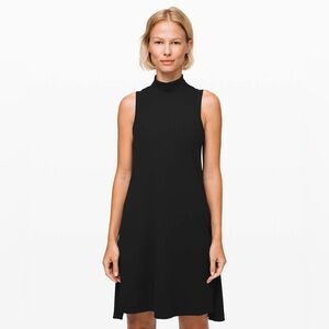 Lululemon Gone For the Week Ribbed Swing Athletic Mini  Dress